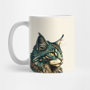 Cat Lovers Vintage Design - Cute Cats Mug